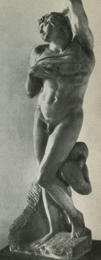 Микеланджело.   Умирающий  раб. 1513  г.