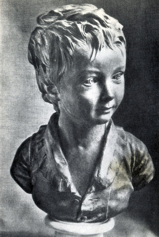 А. Гудон. Портрет Александра Броньяра. Ок.  1777 г.