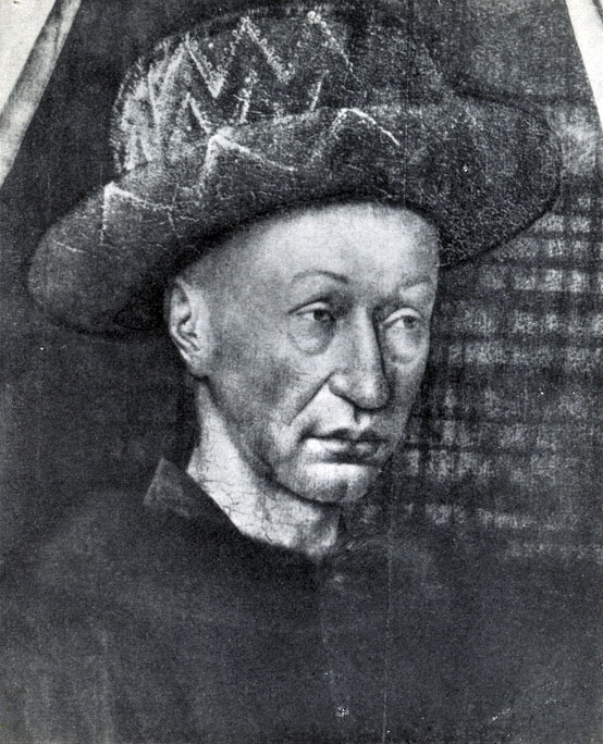 Ж. Фуке. Портрет Карла VII. Фрагмент. Ок.  1444 г.
