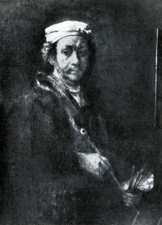 Рембрандт ван  Рейн. Автопортрет. 1660 г.