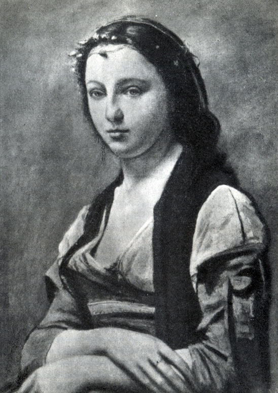К.  Коро.  Женщина  с  жемчужиной. 1868-1870  гг.