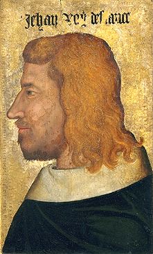 Портрет короля Франции Иоанна Доброго (1319-1364)