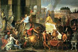 Въезд Александра Македонского в Вавилон